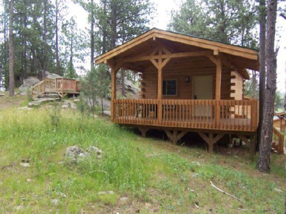 Rock Crest Lodge & Cabins كاستر المظهر الخارجي الصورة
