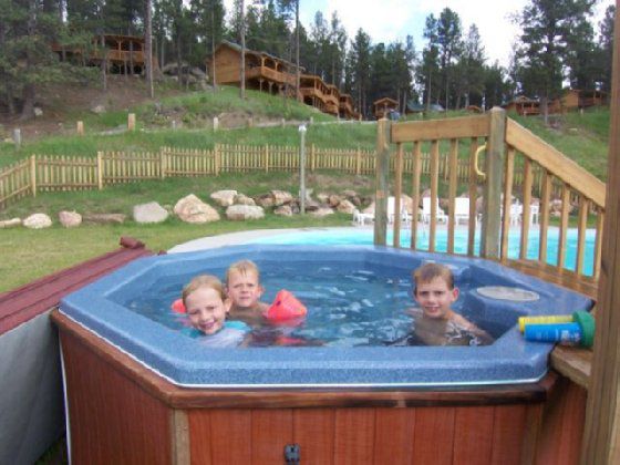 Rock Crest Lodge & Cabins كاستر المظهر الخارجي الصورة